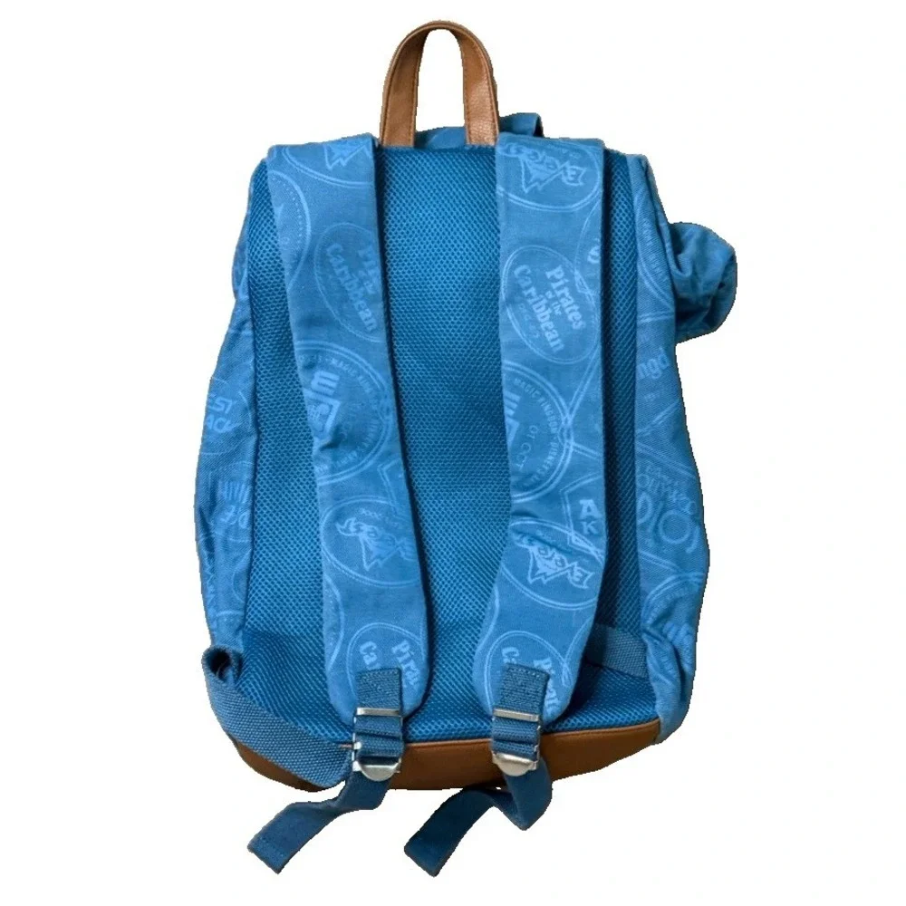 Walt Disney World Passport Series Blue Patch Backpack Rucksack Mickey Parks